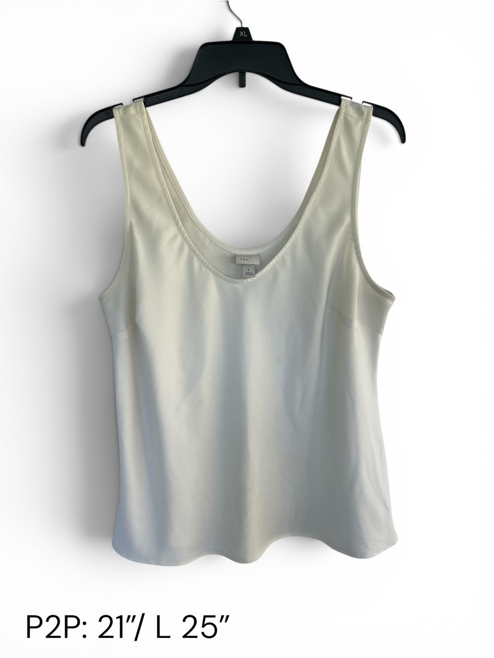 A New Day Cream Scoop Neck Tank Top
